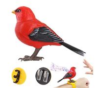 zwxqe Toy Bird, Toddler Bird Toy, Realistic Talking Pet, Sensory Play Birds for Engaging Young Children in Interactive Learning and Imaginative Play Birthdays Classroom Activities