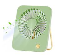 zwxqe USB Powered Desk Fan with 180° Tilt & Quiet, Handle Portable Cooling Equipment Handle for Convenient Use in Gym, Beach, Tent, Travel, Outdoor Settings, Desk, School