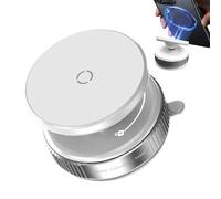 zwxqe Vacuum Magnetic Phone Holder, Magnet Stand Mount, 360° Rotatable Support, Strong Grip Dock, Car Interior Accessory Desk Stand for All Smartphone Models and Sizes, ABS