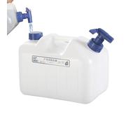 zwxqe Water Jug, Camp Water Jug Storage, Large Capacity Leak-Proof Tanks, 11,81 x 9,25 x 8,46 pulgadas Handle for Outdoor Activities and Camping Adventures