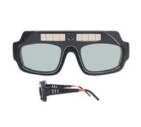 zwxqe Welding Glasses Auto Darkening, Wide Shade Range Goggles, Adjustable Comfortable Helmet, Portable Safety Equipment, Ideal for Soldering, Metal Cutting, Arc Welding, Workshop Use