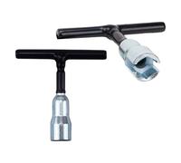 zwxqe Wing Nut Driver, 2 piezas T-Handle Wing Nut Wrench Set, Heavy-Duty Steel Tightening Tool for C Hook Bolts, Screw Hooks, Assembly, Mechanical Work, Mantenimiento