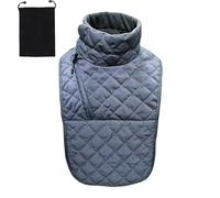 Zwxqe Winter Neck Warmer, Neck Gaiter for Cold Weather, Adjustable Neck Warmer, Impermeable Neck Gaiter, Windproof Neck Warmer, Skin-Friendly Neck Warmer, Soft Outdoor Neck Gaiter, Gris, Se référer au