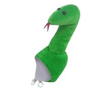 zwxqe Year of The Snake Hat, Chino Año Nuevo Hat, Animal Headgear, Chino Año Nuevo Traje, Nuevo Traje Accessories, Holiday Dress-Up Supplies, Role Play Accessories, Suministros de traje de fiesta