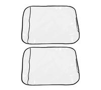 ZWZNBL - Protector de asiento trasero para asiento de coche, funda de asiento de coche, protección de asiento, protección impermeable para asiento trasero de coche (transparente)
