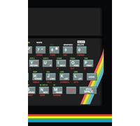 ZX Spectrum Themed Retro Gaming Notebook | Notepad for Sinclair Spectrum Fans | 80s Nostalgia | 8 Bit Gaming: 120 Pages