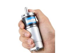 ZXAOMMBEA 36GP-555 Motor de Engranaje planetario Alto par y bajo Ruido DC 12V 24V 1 Uds(58RPM-24V,8mm Shaft)