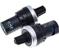 ZXAOMMBEA Codificador rotatorio LA42DWQ-22 1K 2K 5K 10K 2 Potes de mm diámetro Potenciómetro rotativo Conterruptor Resistencia del inversor gobernador(5K Ohm)