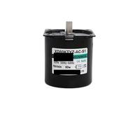 ZXAOMMBEA Motor síncrono 80KTYZ AC de Eje excéntrico 220V 5rpm -110rpm Velocidad Lenta 60W imán Permanente(10rpm)