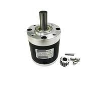 ZXAOMMBEA Reductor de Velocidad 1 unids/Lote planetario 56 mm Relación 13:1 15:1 18:1 Brida Entrada Redonda for Motor CC con diámetro Eje 6 o,35 8(15 to 1,6mm)