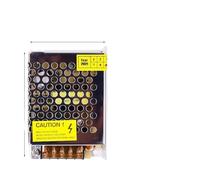 ZXAOMMBEA Transformador S-25W35W50W60W 110V/220V a 5V12V24V1A1.5A2A Fuente de alimentación conmutada for Tira Luces(40W12V3.2A)