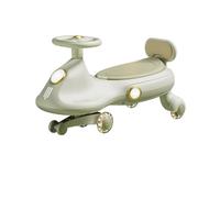 Zxarunas Coche sin Pedal Wiggle España Juguete for Montar en Coche con Pedal y Ruedas Intermitentes Juego de Juguetes deslizantes y mecedores for Jugar en Interiores y Exteriores Twister Coche(Rose)