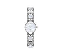 Zxarunas Reloj de Pulsera Resistente al Agua Aurora con Conchas Naturales de Colores, Reloj Redondo de Cuarzo, Ideal for Novia y Esposa, (Silver White)