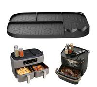 ZXBBTZ Alfombrilla de Silicona para Freidora de Aire Compatible con Nin-ja AF400 AF451 DZ401 9.5L-10.4L, Reutilizable Tapete de Silicona Freidora de Aire, Multifuncional Accesorios Air Fryer