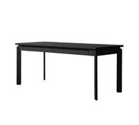 ZxbingUK-2025 Escritorio para PC Escritorio de Estudio Moderno y Sencillo con cajón, Madera Maciza Negra Mate, for Ordenador portátil, Mesa Comedor for el hogar la Oficina(M)