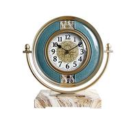 ZxbingUK-2025 Reloj de Mesa Fashion Creative Table Clock Home Decoration Quartz Desk Perfect For Living Room Office Bedroom Decor