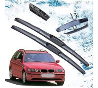 ZXBL 2 Escobillas Limpiaparabrisas Delanteras para BMW 3er E46 Touring Estate 316 318 320 325 330 1998~2006, Fácil Instalación Limpieza Silenciosa