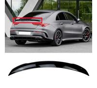 ZXBL Alerón Trasero del Coche para Mercedes Benz CLA-Klasse W118 C118 CLA 180 CLA 200 CLA 260 2020, Alto Rendimiento FáCil de Instalar Tapa Protectora PortóN Trasero, Accesorios para CarroceríA