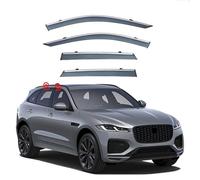 ZXBL Deflectores de Ventana para Coche para Jaguar F-Pace MK1-X761 2016-2025, Tintados Humo Protector contra Lluvia y Viento Deflectores Laterales