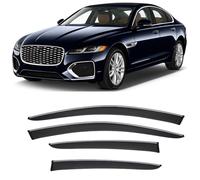 ZXBL Deflectores de Ventana para Coche para Jaguar XFL MK2-X260 2016-2025, Tintados Humo Protector contra Lluvia y Viento Deflectores Laterales