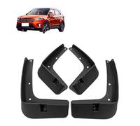 ZXBL Guardabarros Completo Coche para Hyundai Creta ix25 2015-2019, 4 Piezas Protección Delantera y Trasera Accesorios Ruedas Cubiertas Antiarañazos