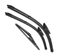 ZXBL Juego de Escobillas Limpiaparabrisas Delanteras y Traseras para Renault Twingo 3 20"+14"+12 2015-2024, 2 Delanteras + 1 Trasera - Goma Resistente