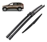 ZXBL Juego de Escobillas Limpiaparabrisas Delanteras y Traseras para Volvo XC60 2012-2017 26"+20"+14", 2 Delanteras + 1 Trasera - Goma Resistente
