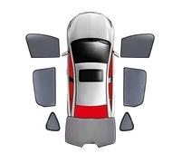 ZXBL Parasol Coche Lateral para Citroen Versailles C5X 2022+, Magnético Parasol Protector Parabrisas Delantero Cortina Ventana Lateral Trasera Interior,7 pcs Whole Car