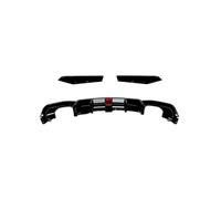 ZXBL Trasero Parachoques Difusor Labios para BMW 3 Series f30 MT MP 2013-2019, Difusor Parachoques Trasero Chasis Trasero Difusor Coche Alerón Accesorios,A-Double-Side Single-Outlet with Light