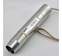 ZXC Outdoor Aluminium Alloy Waterproof Ultraviolet UV Fluorescent Agent Detection Flashlight, Silver