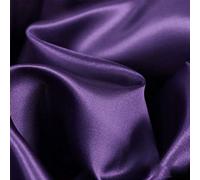 ZXC Tela De Raso Tela SatéN Vestidos Y Manualidades 150 cm De Ancho 1m Se Vende Por Metros Para Costura ElaboracióN De Ropa Ideal Para Elaborar Vestidos Para Bodas Gra(Color:Morado Berenjena Profundo)