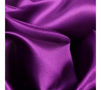 ZXC Tela De Raso Tela SatéN Vestidos Y Manualidades 150 cm De Ancho 1m Se Vende por Metros para Costura ElaboracióN De Ropa Ideal para Elaborar Vestidos para Bodas Gra(Color:Morado Oscuro)