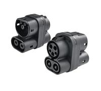 ZXCDLCCJD from CCS1 Charger To CCS2 EV DC 1000V 250A CCS1 To CCS2 Plug Charging Connectors Adaptor EV Charger Connector Adapter