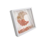 ZXCFGH Marco de Fotos de Flores secas de Madera Hueca y Gruesa de 3 a 5 cm de Profundidad. Marco de colección de muestras DIY(White,7inHollow3cm)