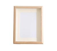 ZXCFGH Marcos de Fotos de Madera Modernos, for Colgar o Colocar sobre la Mesa, de Estilo nórdico, en tamaños A4 y A3 (6, 7, 8, 10 y 12 Pulgadas) for Arte 3D y Recuerdos.(White Oak,8in)