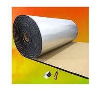 ZXCVBAS Aislante Termico Autoadhesivo,Aislante Termico para Paredes, Algodón De Aislamiento Térmico De Goma De Techo Y Plástico, Alfombrilla De Aislamiento para Automóvil,5mm（thk）,1 * 2M(2m²)