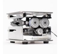 ZXCVBNMQ Esta Plataforma elevadora eléctrica, Hecha de Acero Inoxidable, se controla de Forma remota y Tiene una Capacidad de Carga de 10 kg para Laboratorios (15 * 15cm)