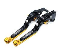ZXCY Un Par Motocicleta Palanca De Embrague Y Freno, para Triumph 675 Street Triple R/RX 2009-2015 Accesorios CNC Ajustable PersonalizacióN Exclusiva con Logo Accesorios