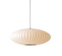 ZXDTVFGN Lámpara Colgante Solo Cabezal con Forma de Pala Plana, lámpara Colgante Redonda Tipo Capullo para Restaurante, lámpara Colgante de Estilo japonés con Forma de platil