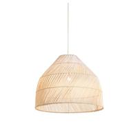 ZXDTVFGN Lámparas Colgantes de ratán Blanco Cepillado Estilo Granja sobre Isla, lámpara Colgante de Techo de Mimbre Tejido, Estilo nórdico Moderno Bohemio costero, para Comedor, do