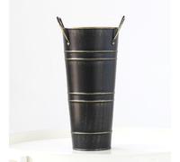 ZXDTVFGN Vintage Umbrella Stand, Metal Entryway Umbrella Holder, Stylish Storage Bucket, Independent Cane Support, Decorative Indoor Nizer