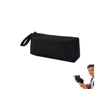 ZXfad Estuche para Lápices, Bolsa Portátil para Papelería, Color Negro
