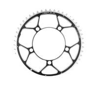 ZXFdgWS Platos para Bicicletas Juego de bielas for Bicicleta Doble Cadena (34T/50T/36T/52T/39T/53T), chasis Aluminio, piñón y Piezas Plegables(110BCD50T)