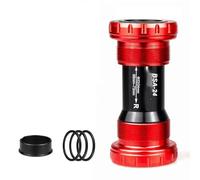 ZXFdgWS Soportes Inferiores para Platos De Bicicleta Soporte Inferior de Bicicleta for BSA24 BSA30 BSA29 24mm 30mm 29mm manivela 1 Uds(BSA30-Red)