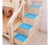 ZXFDM Litera Escalera Alfombra Antideslizante, Loft Bajo Alfombras De Camas Gemelas Manta Cubierta De Escalón, Cama De Niños Escalera Lateral Estera De Gabinete, Autoadhesivas Mascotas Escalera Es