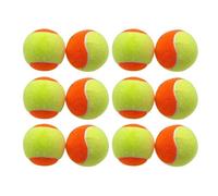 Zxfdsfdbnm 12 piezas de resistencia a los impactos, tenis de goma suave, profesional, tenis, paddleball, entrenamiento, práctica, deporte, goma