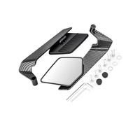 Zxfdsfdbnm 3. Control de montaje ergonómico de cristal retrovisor de motocicleta sin deslumbramiento para montar en bicicleta, manillar de vidrio de visión lateral