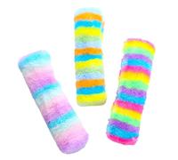 Zxfdsfdbnm 3 unids/set lindo cojín gato juguete relleno hierba gatera arco iris color lindo juego juguete de entrenamiento para gato acurrucarse juguete apaciguado