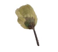 Zxfdsfdbnm Adornos artesanales de plumón con delicada escala 1:12, accesorios de habitación de modelo vintage, cubierta de plumón antiguo para casa modelo