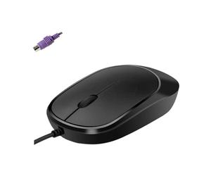 Zxfdsfdbnm Cable delgado ergonómico con diseño antiestático de 1000 ppp, PS2s, USB, dos interfaces para oficina, industriales, ordenadores, delgados, antiestáticos, USB industriales